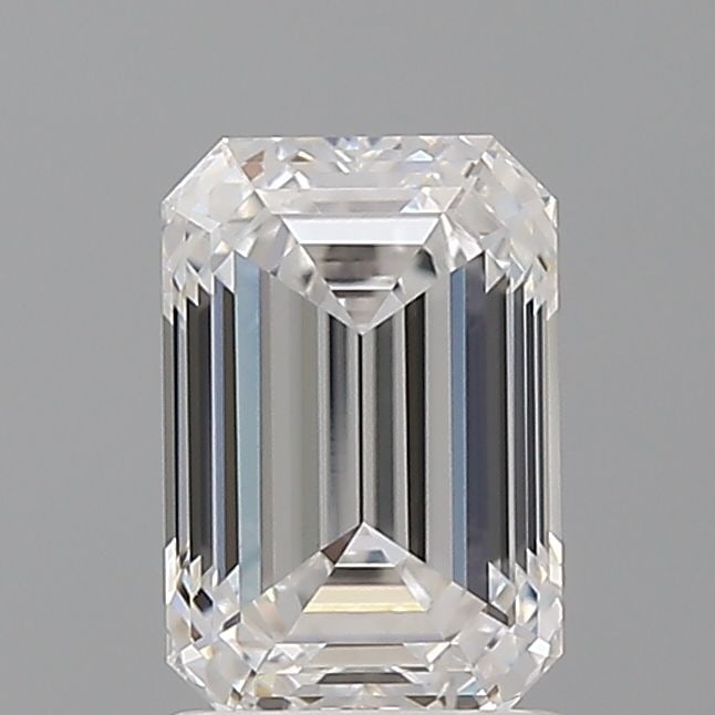 Loose Diamond - EMERALD 1.59ct D VVS2: Loose Diamond - EMERALD 1.59ct D VVS2 Source: This is a real non-mined Diamond that has been grown in a lab Shape: EMERALD Carats: 1.59 Color: D Clarity: VVS2 Certification: IGI Video: