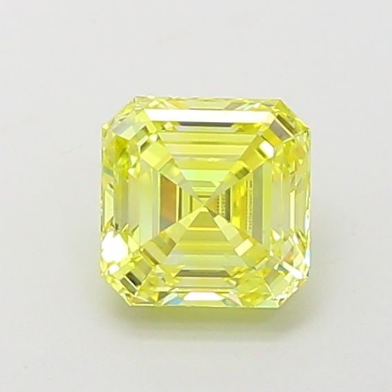 Loose Diamond - SQUARE EMERALD 1.08ct Fancy Vivid Yellow VVS2: Loose Diamond - SQUARE EMERALD 1.08ct Fancy Vivid Yellow VVS2 Source: This is a real non-mined Diamond that has been grown in a lab Shape: SQUARE EMERALD Carats: 1.08 Color: Fancy Vivid Yellow Certifi