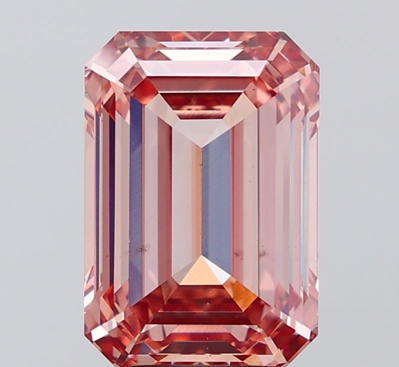 Loose Diamond - EMERALD 5.05ct Fancy Intense Brown Pink VS1: Loose Diamond - EMERALD 5.05ct Fancy Intense Brown Pink VS1 Source: This is a real non-mined Diamond that has been grown in a lab Shape: EMERALD Carats: 5.05 Color: Fancy Intense Brown Pink