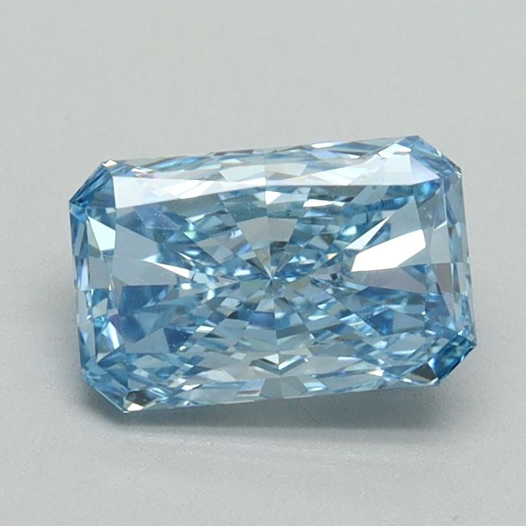 Loose Diamond - RADIANT 1.03ct Fancy Vivid Blue VS2: Loose Diamond - RADIANT 1.03ct Fancy Vivid Blue VS2 Source: This is a real non-mined Diamond that has been grown in a lab Shape: RADIANT Carats: 1.03 Color: Fancy Vivid Blue Certification: IGI Video:
