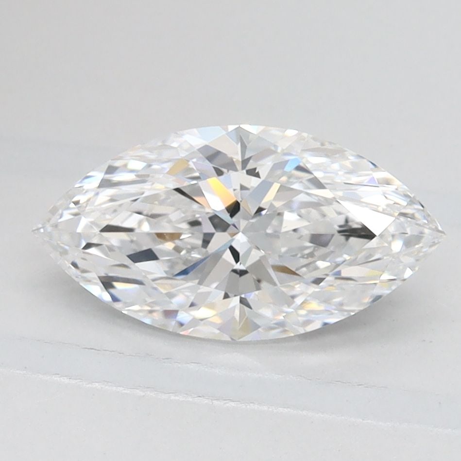 Loose Diamond - MARQUISE 1.03ct D IF: Loose Diamond - MARQUISE 1.03ct D IF Source: This is a real non-mined Diamond that has been grown in a lab Shape: MARQUISE Carats: 1.03 Color: D Clarity: IF Certification: IGI Video: