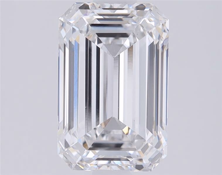 Loose Diamond - EMERALD 2.5ct E VS1: Loose Diamond - EMERALD 2.5ct E VS1 Source: This is a real non-mined Diamond that has been grown in a lab Shape: EMERALD Carats: 2.5 Color: E Clarity: VS1 Certification: IGI Condition: Pre-Owned PLEAS