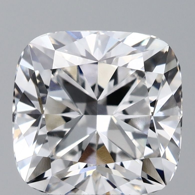 Loose Diamond - CUSHION BRILLIANT 2.57ct F VS1: Loose Diamond - CUSHION BRILLIANT 2.57ct F VS1 Source: This is a real non-mined Diamond that has been grown in a lab Shape: CUSHION BRILLIANT Carats: 2.57 Color: F Clarity: VS1 Certification: GIA Vide