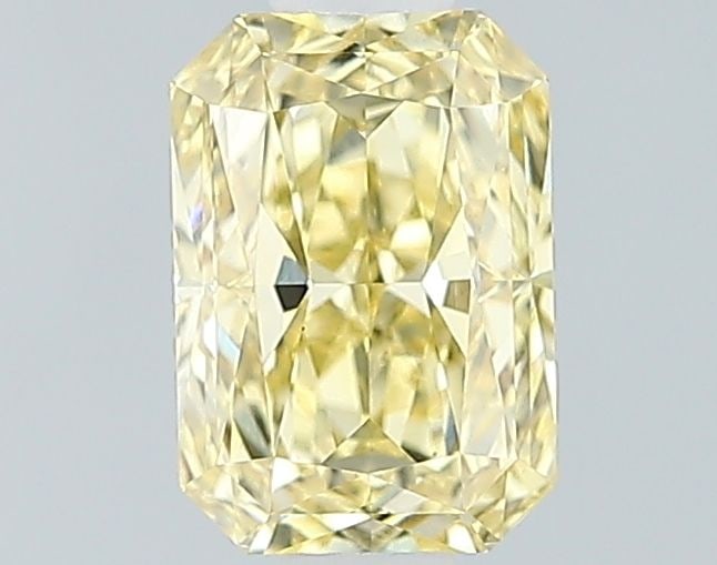 Loose Diamond - RADIANT 1.14ct Fancy Vivid Yellow VS1: Loose Diamond - RADIANT 1.14ct Fancy Vivid Yellow VS1 Source: This is a real non-mined Diamond that has been grown in a lab Shape: RADIANT Carats: 1.14 Color: Fancy Vivid Yellow Certification: IGI Vid