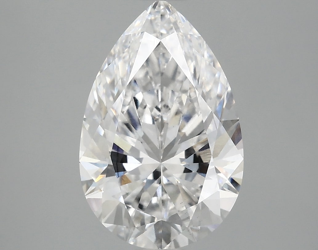 Loose Diamond - PEAR 2.98ct D VS2: Loose Diamond - PEAR 2.98ct D VS2 Source: This is a real non-mined Diamond that has been grown in a lab Shape: PEAR Carats: 2.98 Color: D Clarity: VS2 Certification: IGI Condition: Pre-Owned PLEASE NO