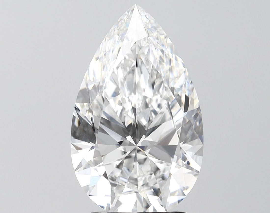 Loose Diamond - PEAR 4.31ct E VVS2: Loose Diamond - PEAR 4.31ct E VVS2 Source: This is a real non-mined Diamond that has been grown in a lab Shape: PEAR Carats: 4.31 Color: E Clarity: VVS2 Certification: IGI Video:
