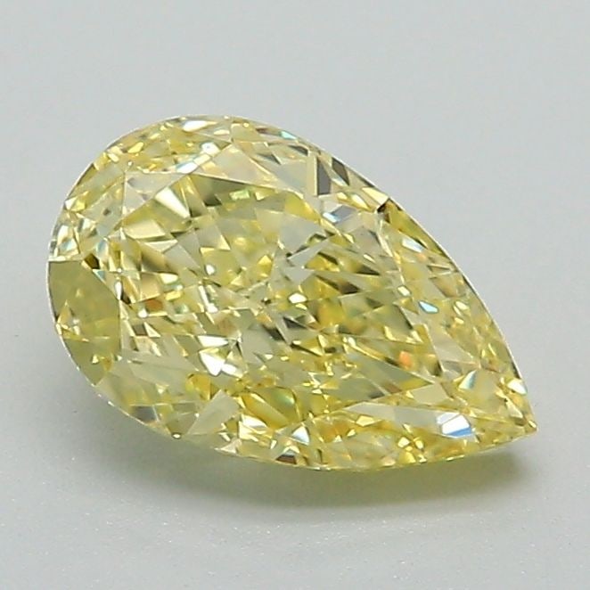 Loose Diamond - PEAR 1.1ct Fancy Intense Yellow VS1: Loose Diamond - PEAR 1.1ct Fancy Intense Yellow VS1 Source: This is a real non-mined Diamond that has been grown in a lab Shape: PEAR Carats: 1.1 Color: Fancy Intense Yellow Certification: IGI Video: