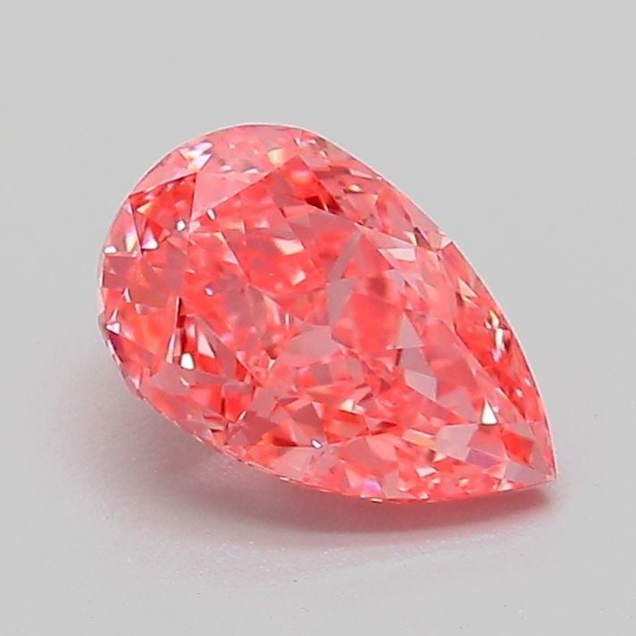 Loose Diamond - PEAR 1.08ct Fancy Vivid Pink VS1: Loose Diamond - PEAR 1.08ct Fancy Vivid Pink VS1 Source: This is a real non-mined Diamond that has been grown in a lab Shape: PEAR Carats: 1.08 Color: Fancy Vivid Pink Certification: IGI Video: