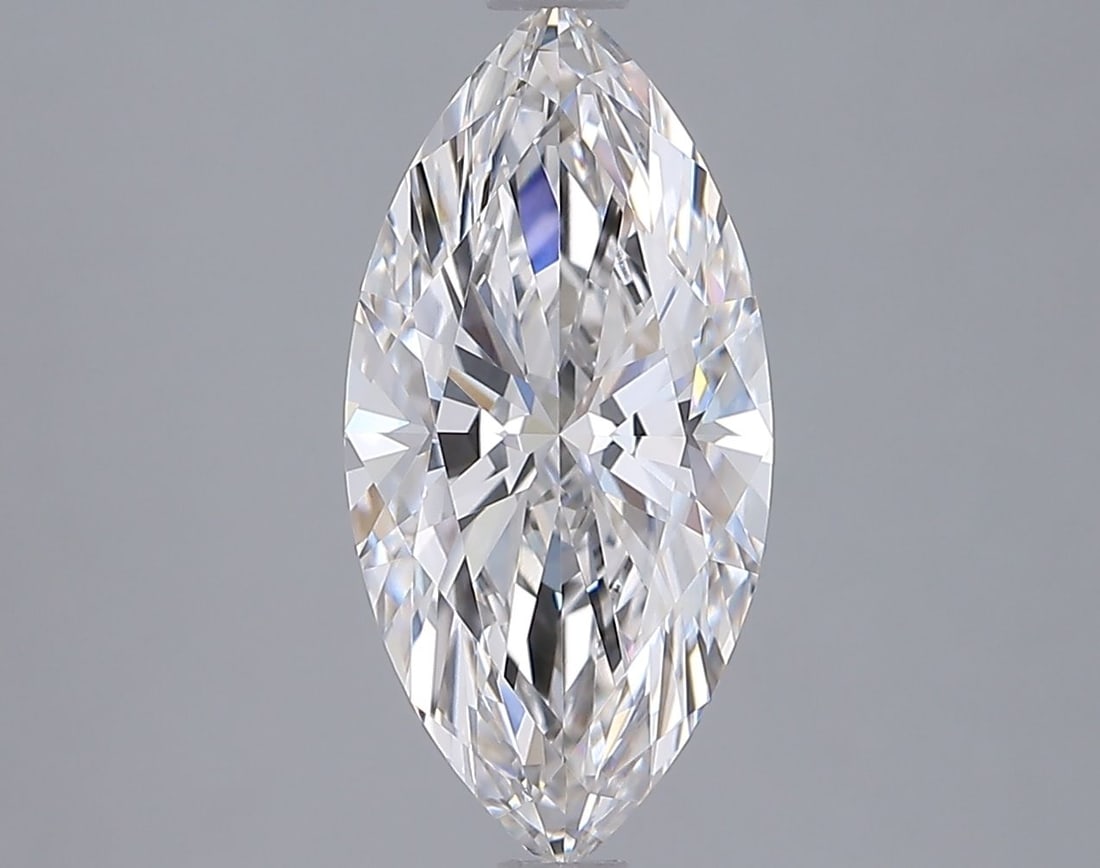 Loose Diamond - MARQUISE 2.56ct F VVS2: Loose Diamond - MARQUISE 2.56ct F VVS2 Source: This is a real non-mined Diamond that has been grown in a lab Shape: MARQUISE Carats: 2.56 Color: F Clarity: VVS2 Certification: IGI Video: