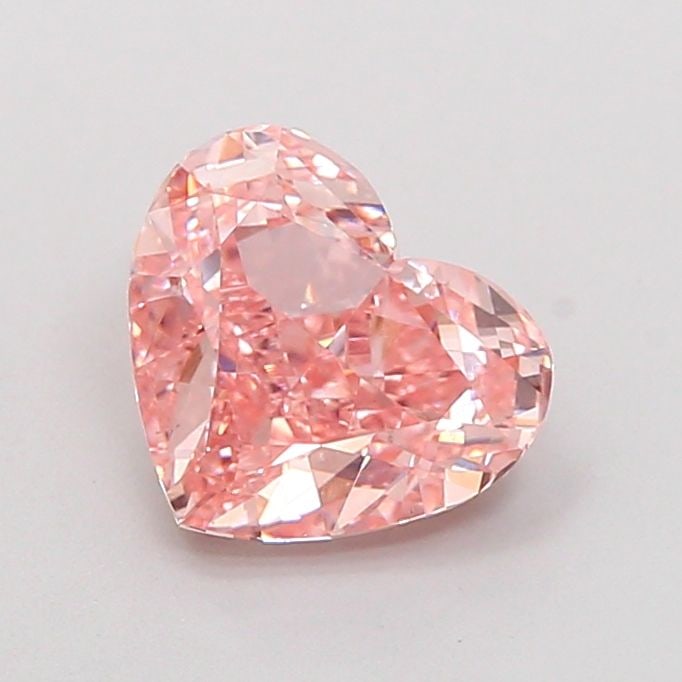 Loose Diamond - HEART 1.94ct Fancy Vivid Pink VS1: Loose Diamond - HEART 1.94ct Fancy Vivid Pink VS1 Source: This is a real non-mined Diamond that has been grown in a lab Shape: HEART Carats: 1.94 Color: Fancy Vivid Pink Certification: IGI Video: