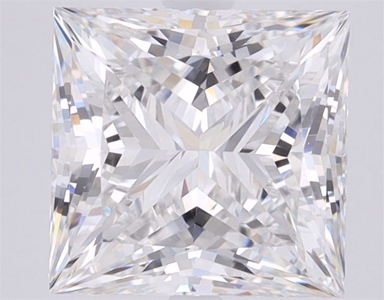 Loose Diamond - PRINCESS 2.9ct E VS1: Loose Diamond - PRINCESS 2.9ct E VS1 Source: This is a real non-mined Diamond that has been grown in a lab Shape: PRINCESS Carats: 2.9 Color: E Clarity: VS1 Certification: IGI Condition: Pre-Owned PLE