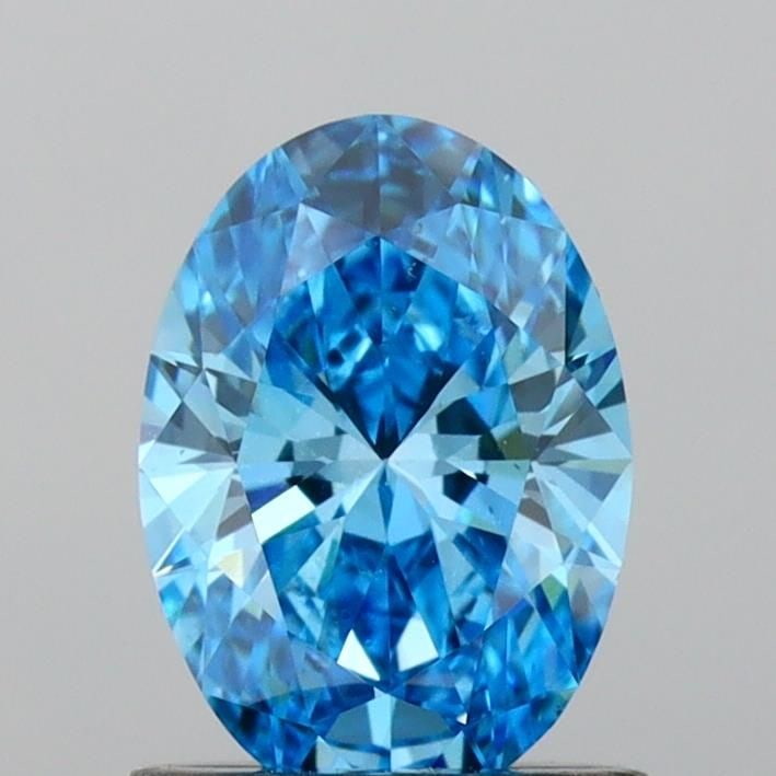 Loose Diamond - OVAL 1.0ct Fancy Vivid Blue VS2: Loose Diamond - OVAL 1.0ct Fancy Vivid Blue VS2 Source: This is a real non-mined Diamond that has been grown in a lab Shape: OVAL Carats: 1.0 Color: Fancy Vivid Blue Certification: IGI Video: