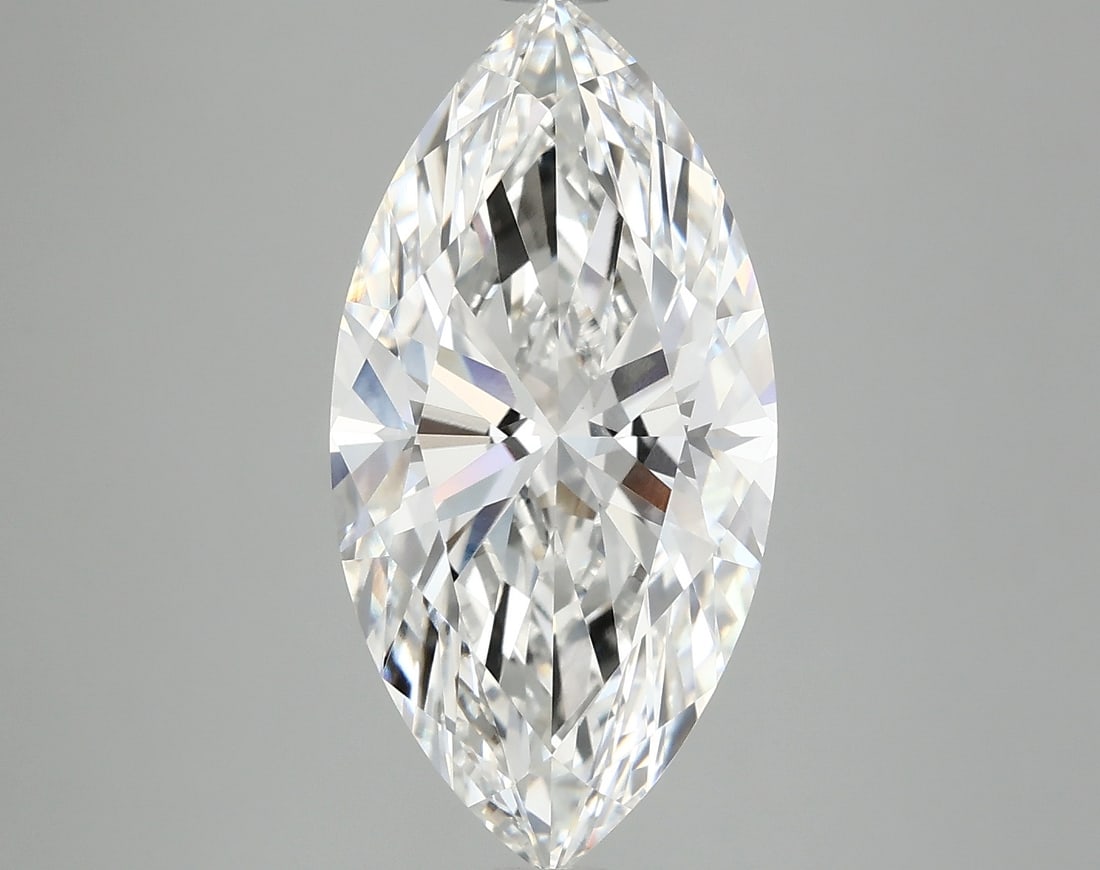 Loose Diamond - MARQUISE 4.71ct F VVS2: Loose Diamond - MARQUISE 4.71ct F VVS2 Source: This is a real non-mined Diamond that has been grown in a lab Shape: MARQUISE Carats: 4.71 Color: F Clarity: VVS2 Certification: IGI Condition: Pre-Owned