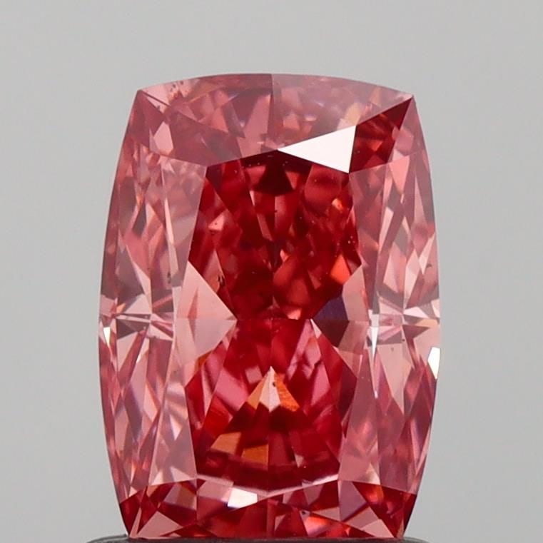 Loose Diamond - CUSHION MODIFIED 1.21ct Fancy Vivid Pink VS2: Loose Diamond - CUSHION MODIFIED 1.21ct Fancy Vivid Pink VS2 Source: This is a real non-mined Diamond that has been grown in a lab Shape: CUSHION MODIFIED Carats: 1.21 Color: Fancy Vivid Pink Certific