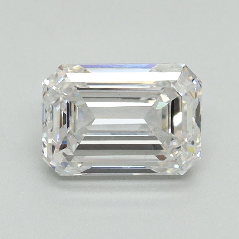 Loose Diamond - EMERALD 1.15ct E VS2: Loose Diamond - EMERALD 1.15ct E VS2 Source: This is a real non-mined Diamond that has been grown in a lab Shape: EMERALD Carats: 1.15 Color: E Clarity: VS2 Certification: NONE Video: Video Link