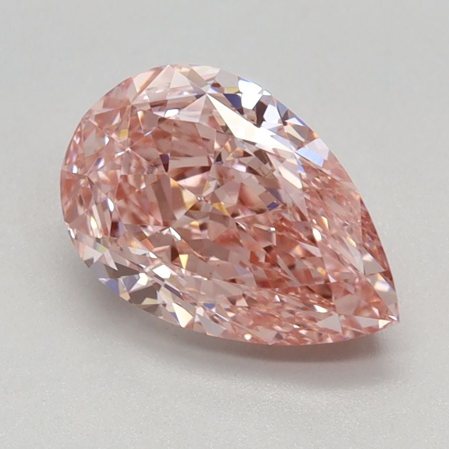Loose Diamond - PEAR 1.58ct Fancy Vivid Pink VS1: Loose Diamond - PEAR 1.58ct Fancy Vivid Pink VS1 Source: This is a real non-mined Diamond that has been grown in a lab Shape: PEAR Carats: 1.58 Color: Fancy Vivid Pink Certification: IGI Video: