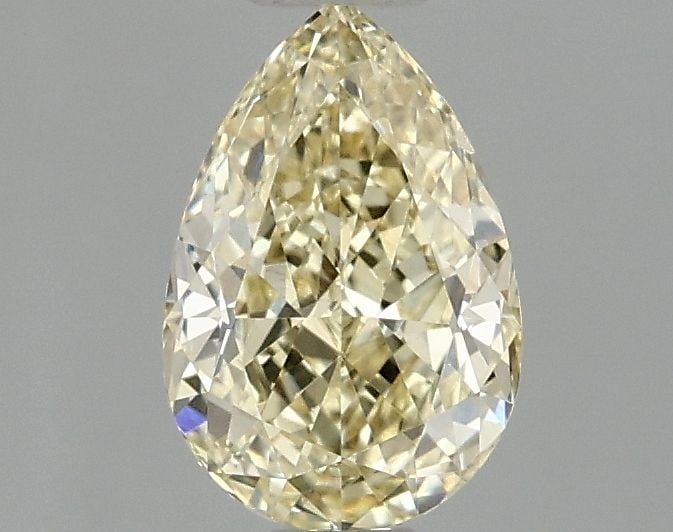 Loose Diamond - PEAR 1.04ct Fancy Yellow VS2: Loose Diamond - PEAR 1.04ct Fancy Yellow VS2 Source: This is a real non-mined Diamond that has been grown in a lab Shape: PEAR Carats: 1.04 Color: Fancy Yellow Certification: IGI Video: