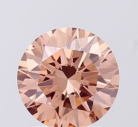 Loose Diamond - ROUND 1.38ct Fancy Brown VS2: Loose Diamond - ROUND 1.38ct Fancy Brown VS2 Source: This is a real non-mined Diamond that has been grown in a lab Shape: ROUND Carats: 1.38 Color: Fancy Brown Certification: IGI Video:
