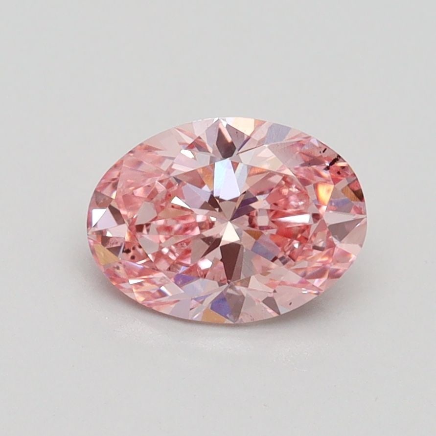 Loose Diamond - OVAL 1.01ct Fancy Intense Pink SI1: Loose Diamond - OVAL 1.01ct Fancy Intense Pink SI1 Source: This is a real non-mined Diamond that has been grown in a lab Shape: OVAL Carats: 1.01 Color: Fancy Intense Pink Certification: IGI Video:
