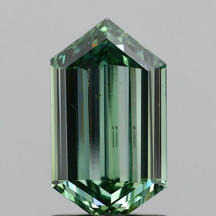 Loose Diamond - HEXAGONAL 1.55ct Fancy Vivid Green VS1: Loose Diamond - HEXAGONAL 1.55ct Fancy Vivid Green VS1 Source: This is a real non-mined Diamond that has been grown in a lab Shape: HEXAGONAL Carats: 1.55 Color: Fancy Vivid Green Certification: IGI V