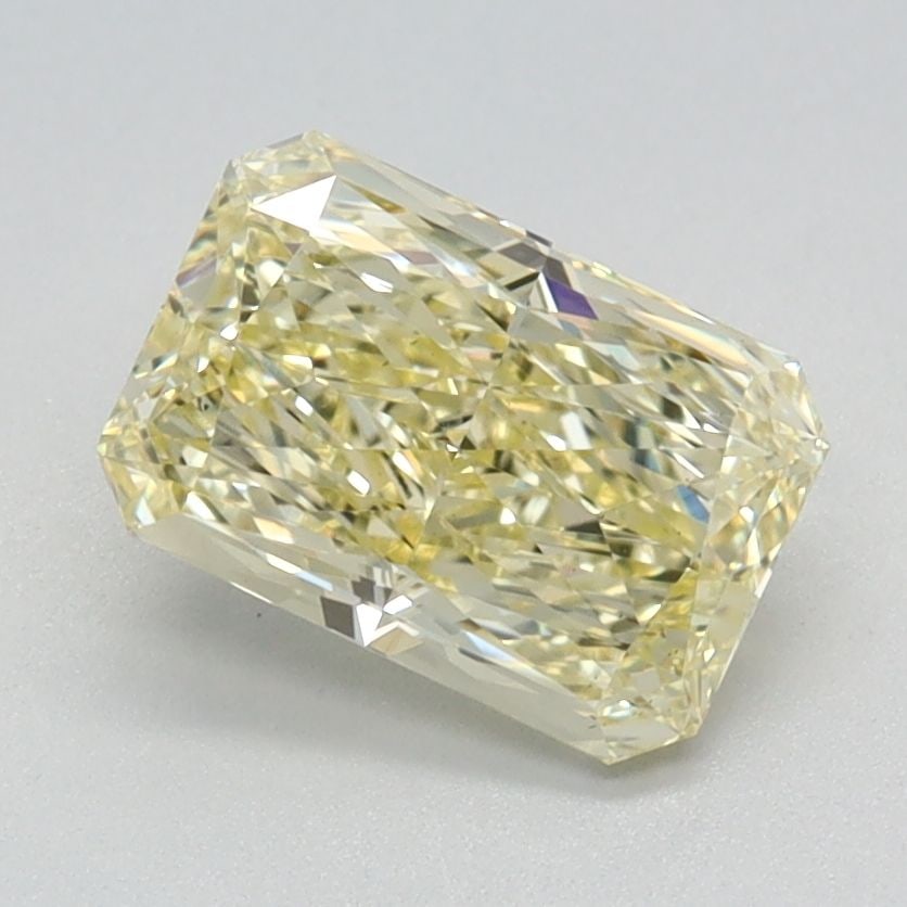 Loose Diamond - RADIANT 1.36ct Fancy Intense Yellow VS1: Loose Diamond - RADIANT 1.36ct Fancy Intense Yellow VS1 Source: This is a real non-mined Diamond that has been grown in a lab Shape: RADIANT Carats: 1.36 Color: Fancy Intense Yellow Certification: IGI