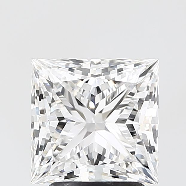 Loose Diamond - PRINCESS 2.73ct E VVS2: Loose Diamond - PRINCESS 2.73ct E VVS2 Source: This is a real non-mined Diamond that has been grown in a lab Shape: PRINCESS Carats: 2.73 Color: E Clarity: VVS2 Certification: IGI Video: