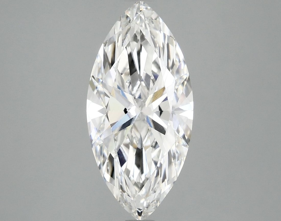 Loose Diamond - MARQUISE 2.59ct F VVS2: Loose Diamond - MARQUISE 2.59ct F VVS2 Source: This is a real non-mined Diamond that has been grown in a lab Shape: MARQUISE Carats: 2.59 Color: F Clarity: VVS2 Certification: IGI Video: