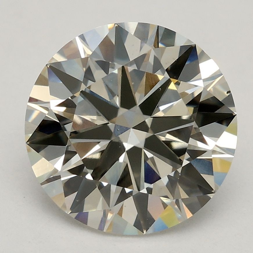 Ideal Loose Diamond - ROUND 2.41ct J VS1: Ideal Loose Diamond - ROUND 2.41ct J VS1 Source: This is a real non-mined Diamond that has been grown in a lab Shape: ROUND Carats: 2.41 Color: J Clarity: VS1 Certification: IGI Video: