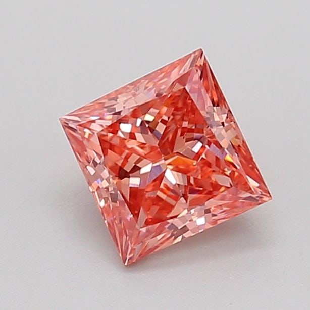 Loose Diamond - PRINCESS 0.91ct Fancy Vivid Pink SI2: Loose Diamond - PRINCESS 0.91ct Fancy Vivid Pink SI2 Source: This is a real non-mined Diamond that has been grown in a lab Shape: PRINCESS Carats: 0.91 Color: Fancy Vivid Pink Certification: NONE Vide