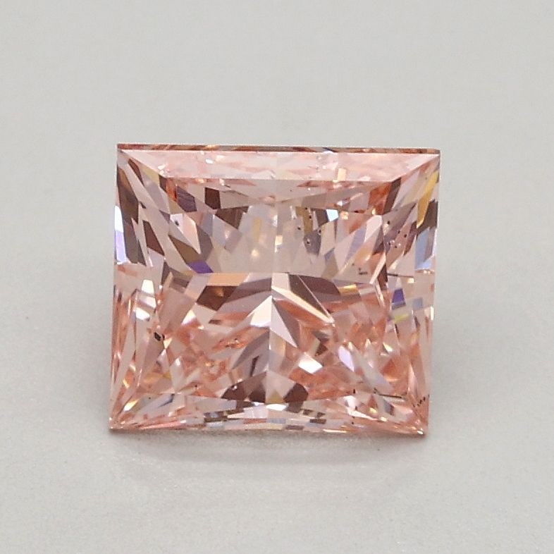 Loose Diamond - PRINCESS 1.0ct Fancy Intense Pink SI1: Loose Diamond - PRINCESS 1.0ct Fancy Intense Pink SI1 Source: This is a real non-mined Diamond that has been grown in a lab Shape: PRINCESS Carats: 1.0 Color: Fancy Intense Pink Certification: IGI Vid