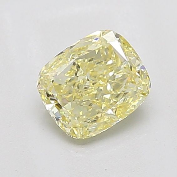 Loose Diamond - CUSHION MODIFIED 1.01ct Fancy Yellow VS2: Loose Diamond - CUSHION MODIFIED 1.01ct Fancy Yellow VS2 Source: This is a real non-mined Diamond that has been grown in a lab Shape: CUSHION MODIFIED Carats: 1.01 Color: Fancy Yellow Certification: I