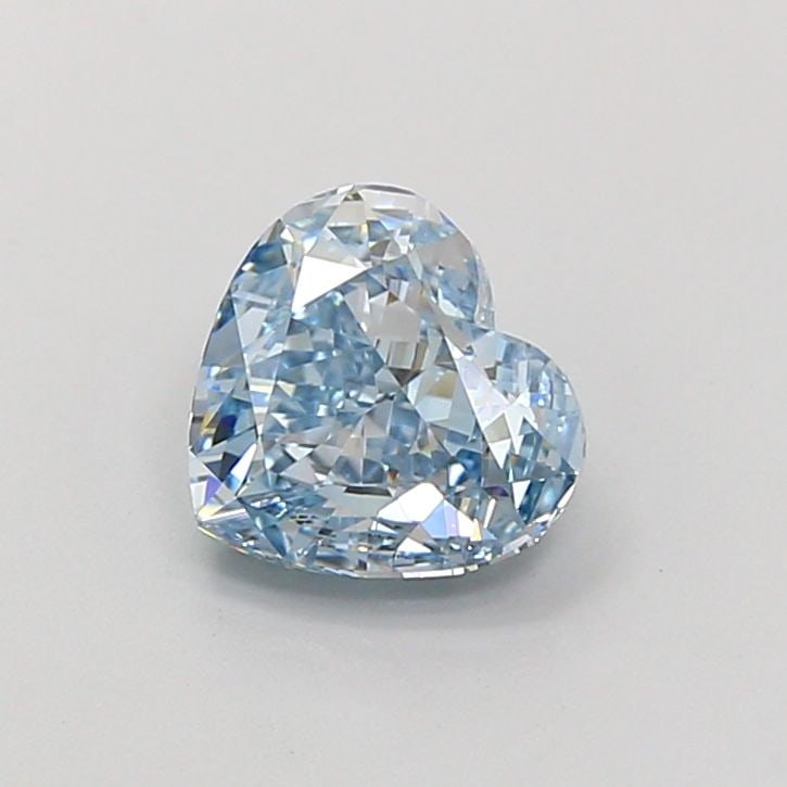 Loose Diamond - HEART 1.63ct Fancy Vivid Blue VVS1: Loose Diamond - HEART 1.63ct Fancy Vivid Blue VVS1 Source: This is a real non-mined Diamond that has been grown in a lab Shape: HEART Carats: 1.63 Color: Fancy Vivid Blue Certification: IGI Video:
