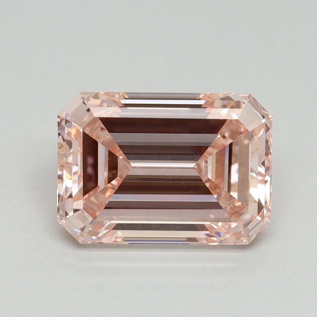 Loose Diamond - EMERALD 2.6ct Fancy Intense Pink VS1: Loose Diamond - EMERALD 2.6ct Fancy Intense Pink VS1 Source: This is a real non-mined Diamond that has been grown in a lab Shape: EMERALD Carats: 2.6 Color: Fancy Intense Pink Certification: IGI Video