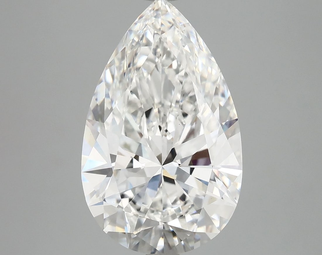 Loose Diamond - PEAR 5.06ct E VS1: Loose Diamond - PEAR 5.06ct E VS1 Source: This is a real non-mined Diamond that has been grown in a lab Shape: PEAR Carats: 5.06 Color: E Clarity: VS1 Certification: IGI Video: