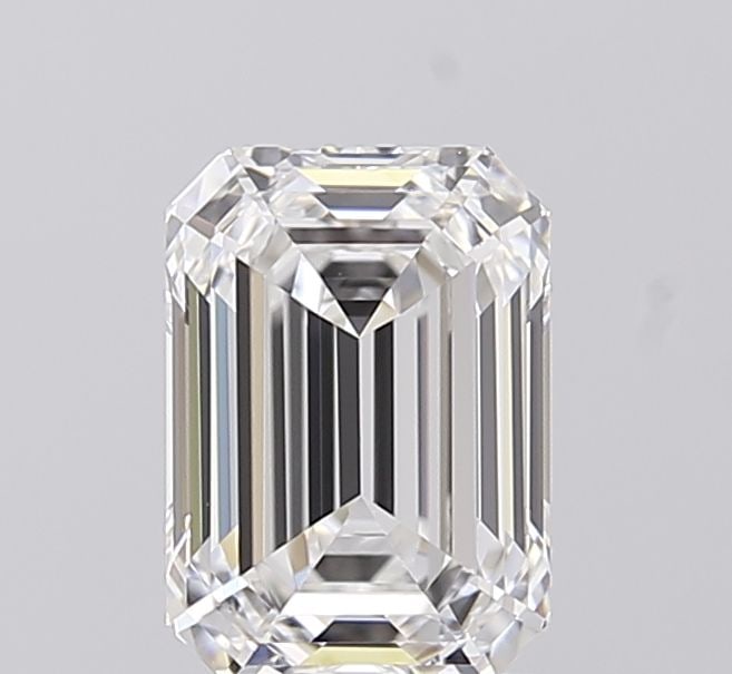 Loose Diamond - EMERALD 2.03ct E VVS2: Loose Diamond - EMERALD 2.03ct E VVS2 Source: This is a real non-mined Diamond that has been grown in a lab Shape: EMERALD Carats: 2.03 Color: E Clarity: VVS2 Certification: IGI Video: