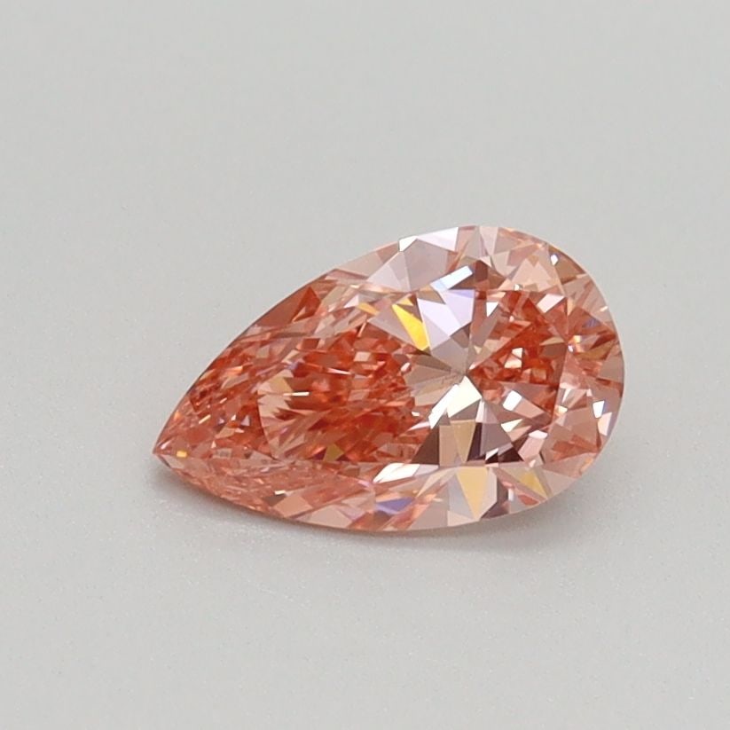 Loose Diamond - PEAR 0.55ct Fancy Intense Pink VS1: Loose Diamond - PEAR 0.55ct Fancy Intense Pink VS1 Source: This is a real non-mined Diamond that has been grown in a lab Shape: PEAR Carats: 0.55 Color: Fancy Intense Pink Certification: IGI Video: