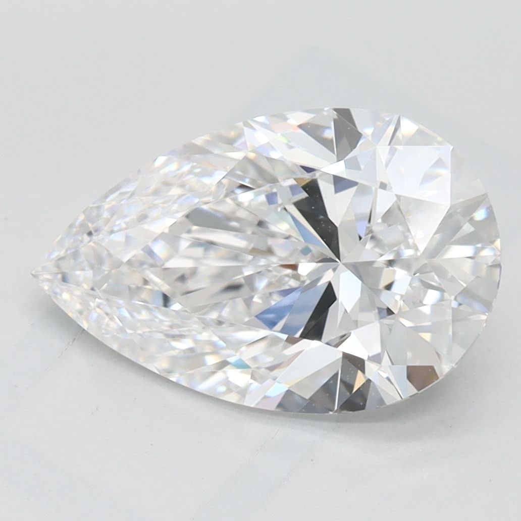 Loose Diamond - PEAR 2.08ct D VVS2: Loose Diamond - PEAR 2.08ct D VVS2 Source: This is a real non-mined Diamond that has been grown in a lab Shape: PEAR Carats: 2.08 Color: D Clarity: VVS2 Certification: GIA Video: