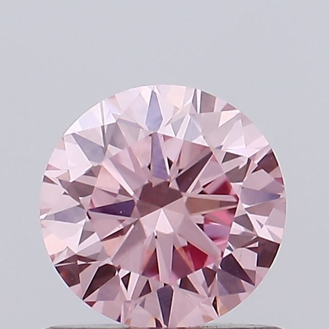 Loose Diamond - ROUND 0.63ct Fancy Intense Pink VVS2: Loose Diamond - ROUND 0.63ct Fancy Intense Pink VVS2 Source: This is a real non-mined Diamond that has been grown in a lab Shape: ROUND Carats: 0.63 Color: Fancy Intense Pink Certification: NONE Video