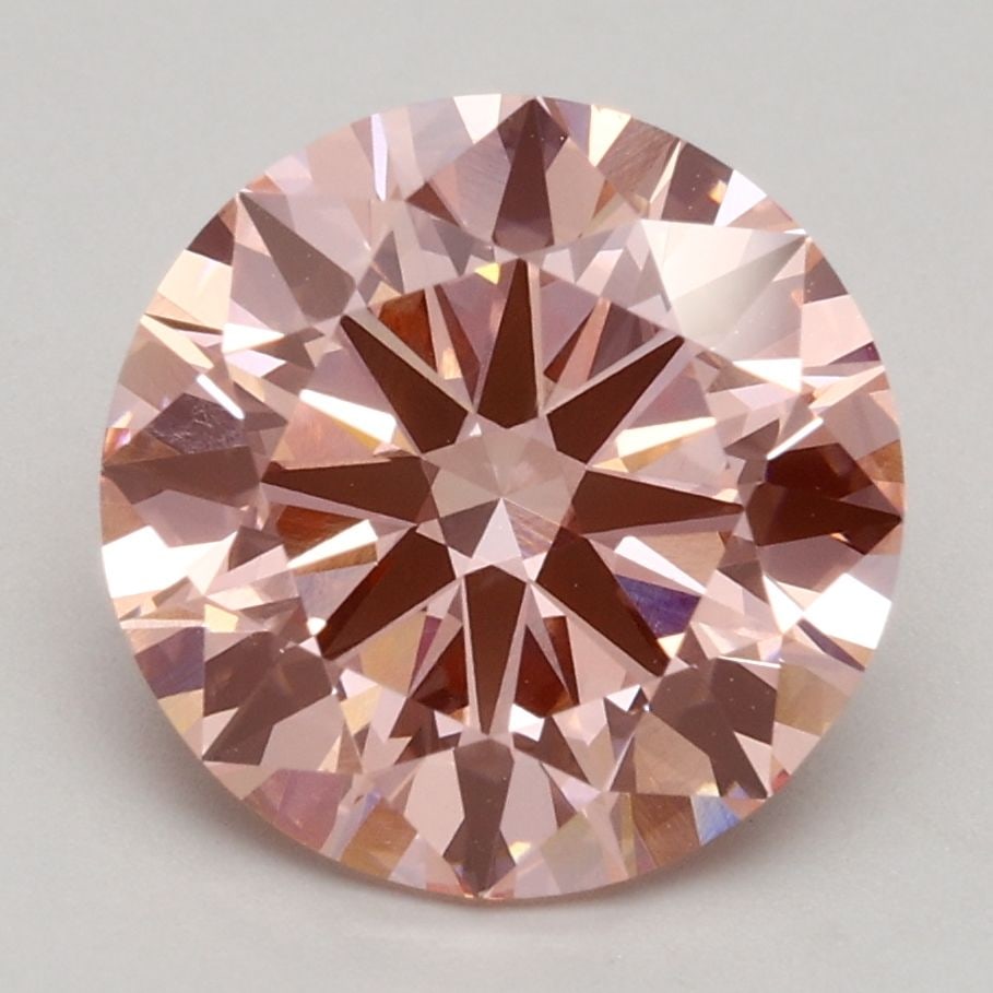 Loose Diamond - ROUND 2.54ct Fancy Intense Pink VS1: Loose Diamond - ROUND 2.54ct Fancy Intense Pink VS1 Source: This is a real non-mined Diamond that has been grown in a lab Shape: ROUND Carats: 2.54 Color: Fancy Intense Pink Certification: IGI Video: