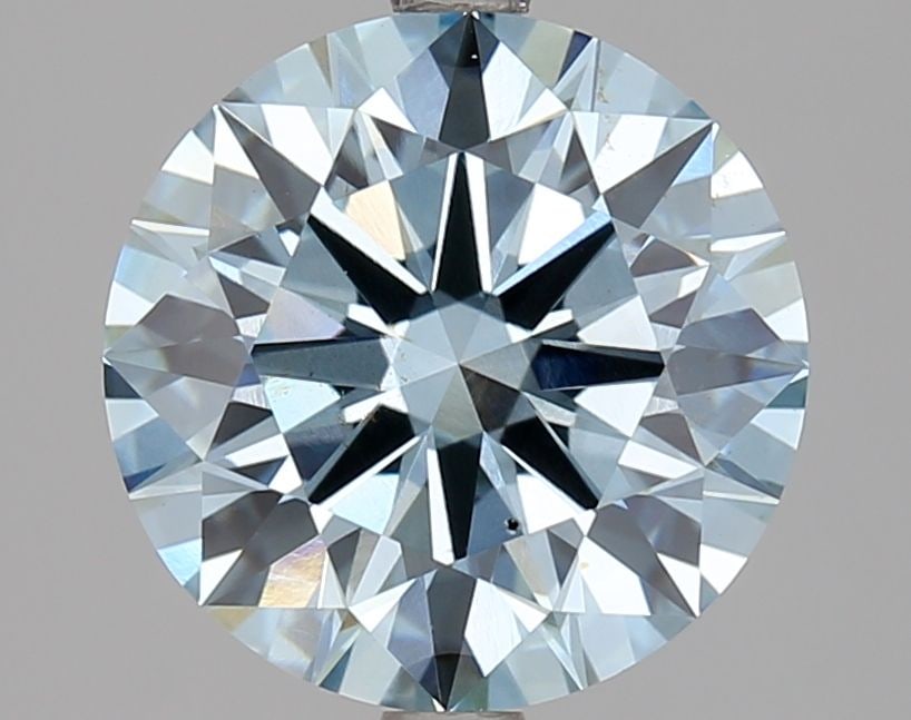 Ideal Loose Diamond - ROUND 3.13ct Fancy Vivid Blue VS1: Ideal Loose Diamond - ROUND 3.13ct Fancy Vivid Blue VS1 Source: This is a real non-mined Diamond that has been grown in a lab Shape: ROUND Carats: 3.13 Color: Fancy Vivid Blue Certification: IGI Video