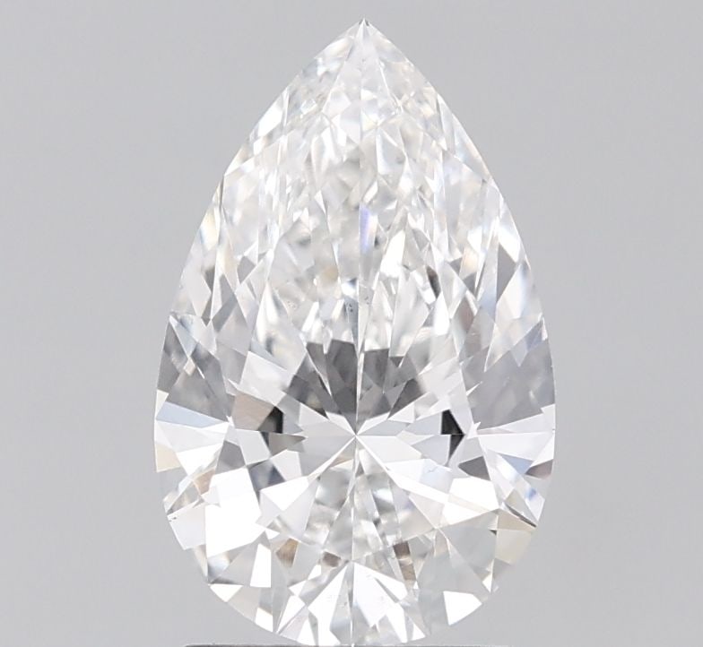 Loose Diamond - PEAR 2.05ct F VS1: Loose Diamond - PEAR 2.05ct F VS1 Source: This is a real non-mined Diamond that has been grown in a lab Shape: PEAR Carats: 2.05 Color: F Clarity: VS1 Certification: IGI Video:
