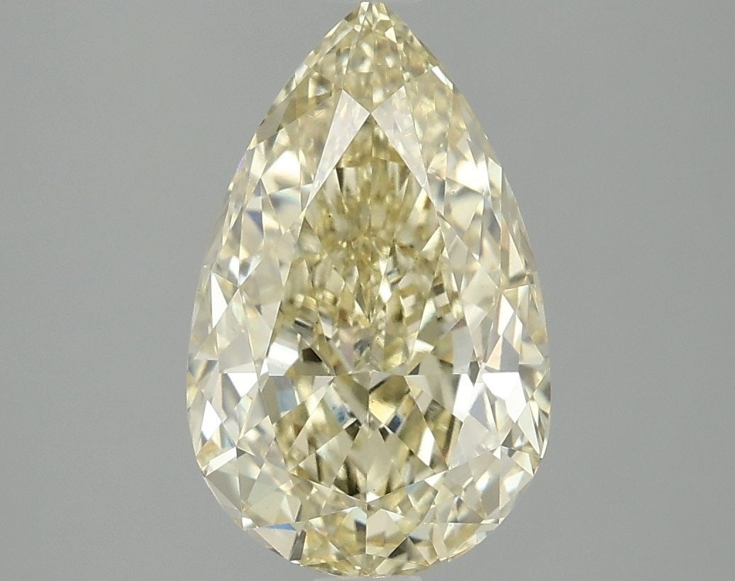 Loose Diamond - PEAR 3.1ct Fancy Intense Yellow VS1: Loose Diamond - PEAR 3.1ct Fancy Intense Yellow VS1 Source: This is a real non-mined Diamond that has been grown in a lab Shape: PEAR Carats: 3.1 Color: Fancy Intense Yellow Certification: IGI Video: