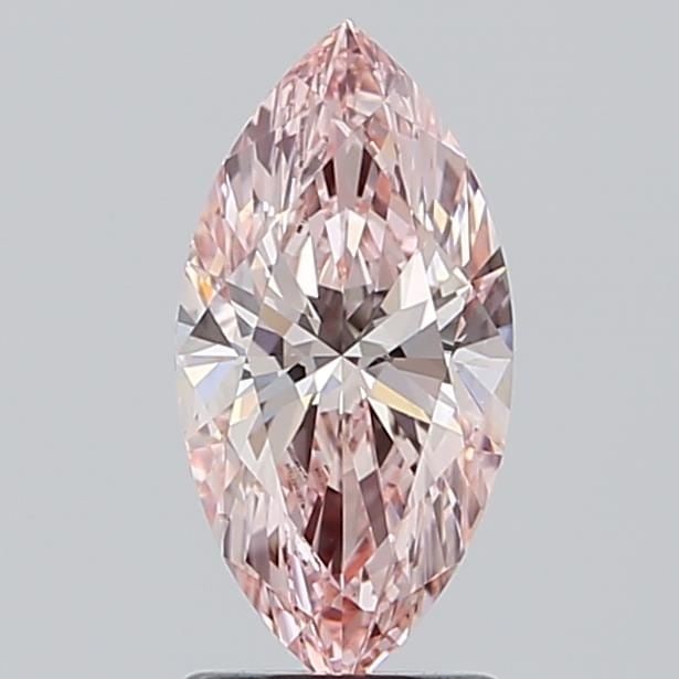 Loose Diamond - MARQUISE 1.52ct Fancy Vivid Pink VVS1: Loose Diamond - MARQUISE 1.52ct Fancy Vivid Pink VVS1 Source: This is a real non-mined Diamond that has been grown in a lab Shape: MARQUISE Carats: 1.52 Color: Fancy Vivid Pink Certification: IGI Vide