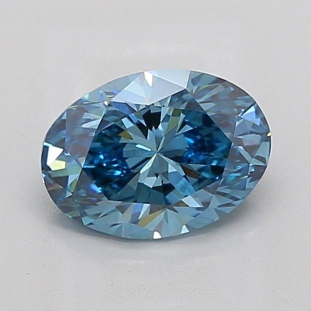 Loose Diamond - OVAL 2.01ct Fancy Vivid Blue VS2: Loose Diamond - OVAL 2.01ct Fancy Vivid Blue VS2 Source: This is a real non-mined Diamond that has been grown in a lab Shape: OVAL Carats: 2.01 Color: Fancy Vivid Blue Certification: IGI Video: