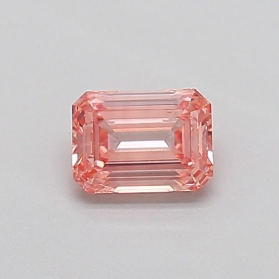 Loose Diamond - EMERALD 0.34ct Fancy Intense Pink SI2: Loose Diamond - EMERALD 0.34ct Fancy Intense Pink SI2 Source: This is a real non-mined Diamond that has been grown in a lab Shape: EMERALD Carats: 0.34 Color: Fancy Intense Pink Certification: NONE Vi