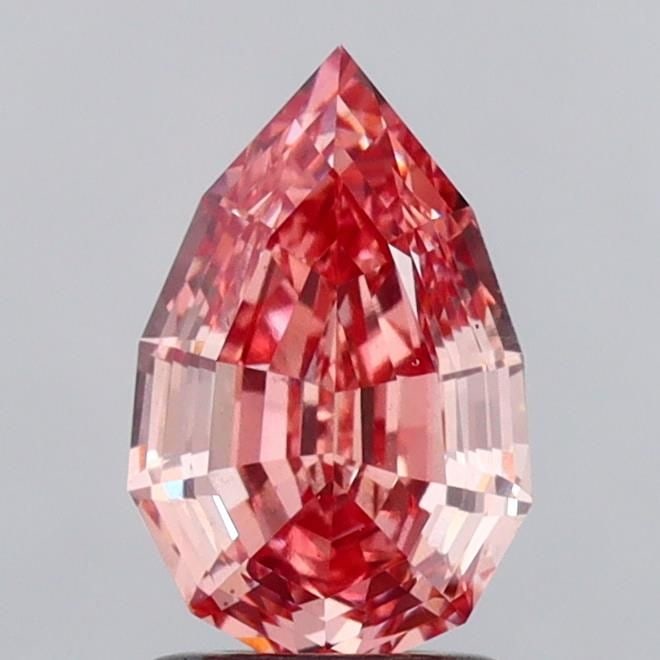 Loose Diamond - PEAR 1.81ct Fancy Vivid Pink VS1: Loose Diamond - PEAR 1.81ct Fancy Vivid Pink VS1 Source: This is a real non-mined Diamond that has been grown in a lab Shape: PEAR Carats: 1.81 Color: Fancy Vivid Pink Certification: IGI Video: