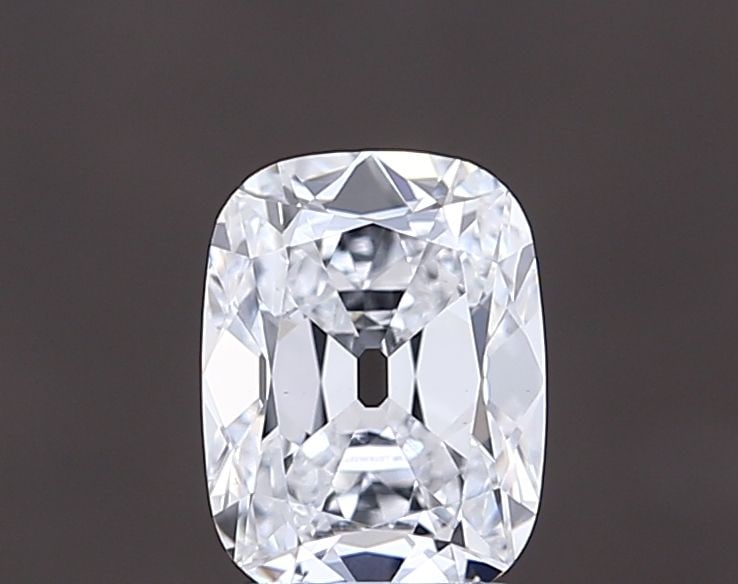 Loose Diamond - CUSHION BRILLIANT 1.55ct D VS1: Loose Diamond - CUSHION BRILLIANT 1.55ct D VS1 Source: This is a real non-mined Diamond that has been grown in a lab Shape: CUSHION BRILLIANT Carats: 1.55 Color: D Clarity: VS1 Certification: IGI