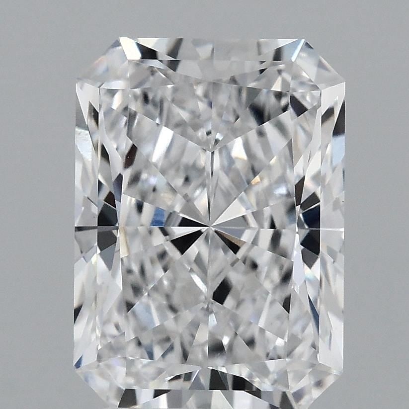 Loose Diamond - RADIANT 3.24ct D VVS2: Loose Diamond - RADIANT 3.24ct D VVS2 Source: This is a real non-mined Diamond that has been grown in a lab Shape: RADIANT Carats: 3.24 Color: D Clarity: VVS2 Certification: IGI Video: