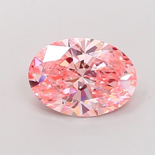 Loose Diamond - OVAL 3.08ct Fancy Vivid Pink VS2: Loose Diamond - OVAL 3.08ct Fancy Vivid Pink VS2 Source: This is a real non-mined Diamond that has been grown in a lab Shape: OVAL Carats: 3.08 Color: Fancy Vivid Pink Certification: IGI Video: