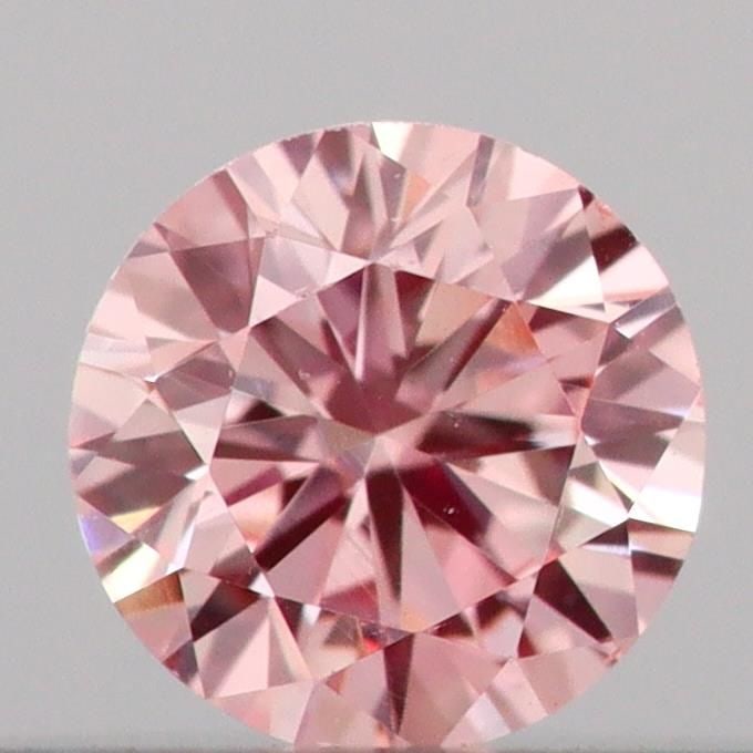 Loose Diamond - ROUND 0.13ct Fancy Intense Pink VS2: Loose Diamond - ROUND 0.13ct Fancy Intense Pink VS2 Source: This is a real non-mined Diamond that has been grown in a lab Shape: ROUND Carats: 0.13 Color: Fancy Intense Pink Certification: IGI Video: